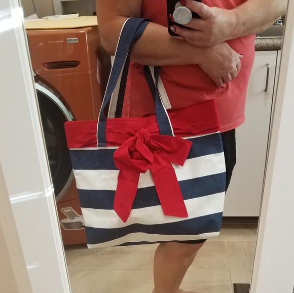 Handmade Cotton Beach/Pool/Anywhere Tote - Picture 2 of 7